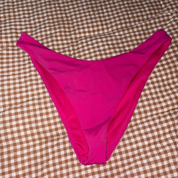 Victoria's Secret Hot Pink Bikini Bottom - Picture 1 of 3